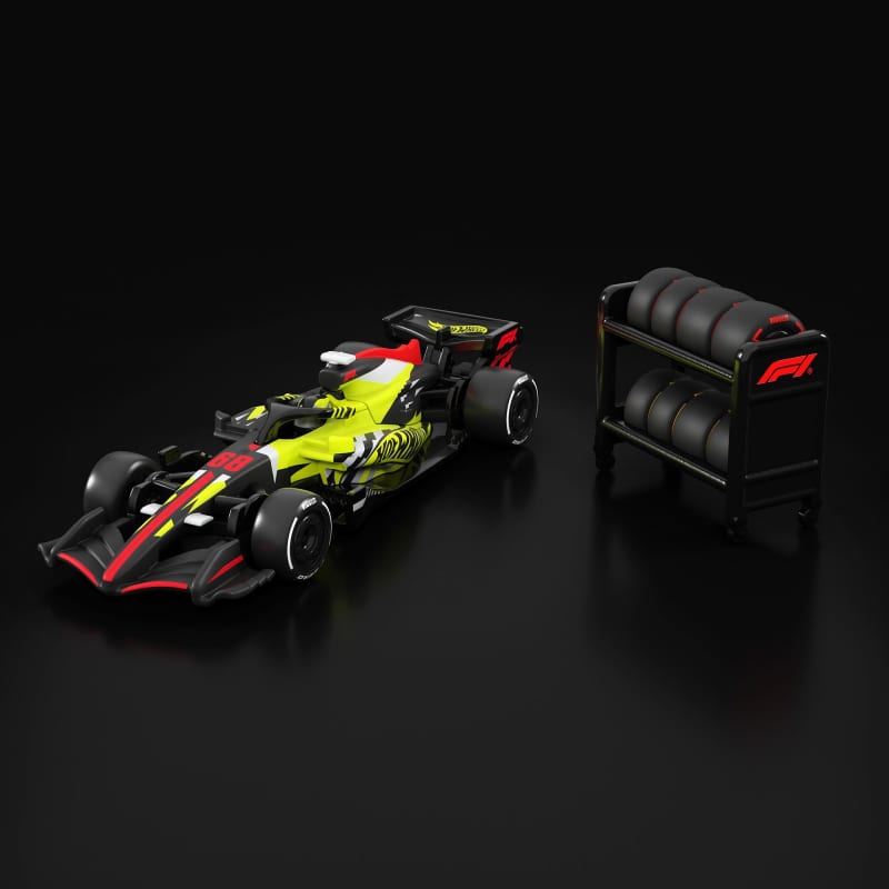 HotWheels Formula 1 Concept Car Diecast Model 1:64 Scale Code: JNR58-9893