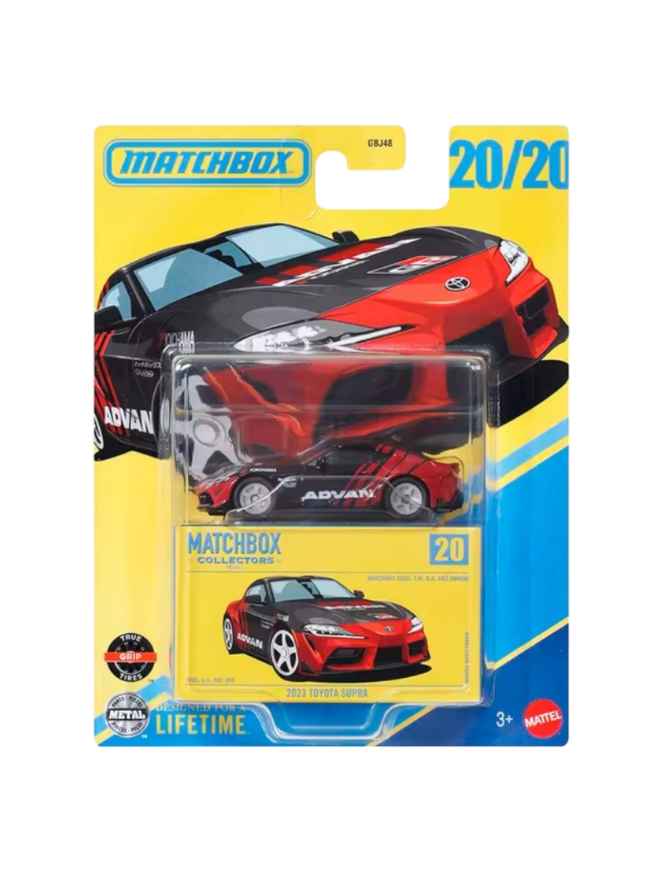Matchbox Collectors 2023 Toyota Supra No 20/20 Imported 1:64 Scale