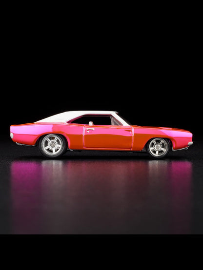 HotWheels Club Exclusive 1969 Dodge Charger R/T RLC 1:64 Scale (With Protector)