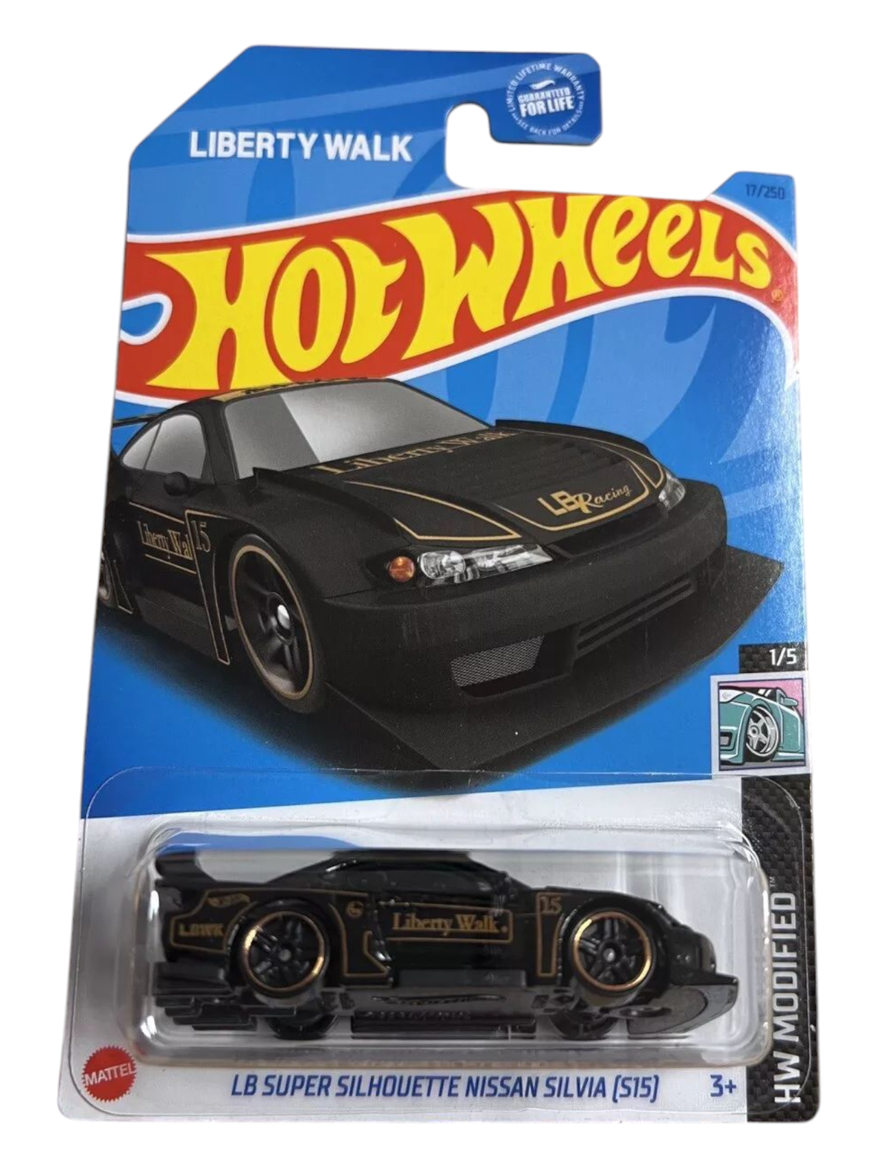 HotWheels LB Super Silhouette Nissan Silvia (S15) Imported Mainline 1:64 Scale