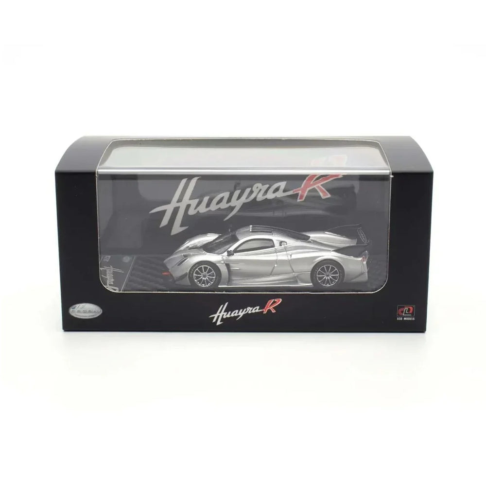 LCD Models Pagani Huayra R Imported 1:64 Scale die-cast Model (code-LCD64028-SI/Silver)