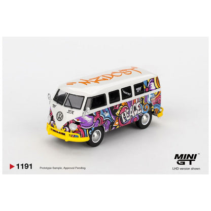 Mini GT #1191: Volkswagen T1 Microbus Mizu Design 1:64 Scale