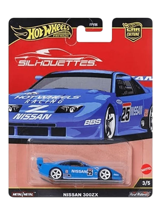 Hotwheels Silhouettes Nissan 300ZX Imported Premium 1:64 Scale