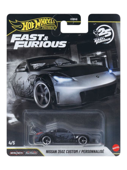 HotWheels Fast and Furious 'Nissan 350Z Custom/ Personnalise Imported Premium 1:64 Scale