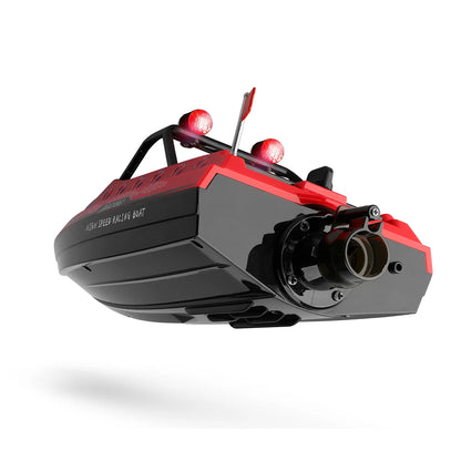 Jet ship WL917 RC 16km/H RC Boat 2.4GHz Remote Control Boats RED O0N2