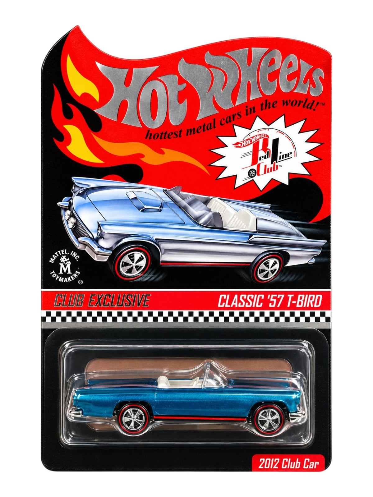 HotWheels RLC Classic '57 T-Bird Imported 1:64 scale ( With Protector )
