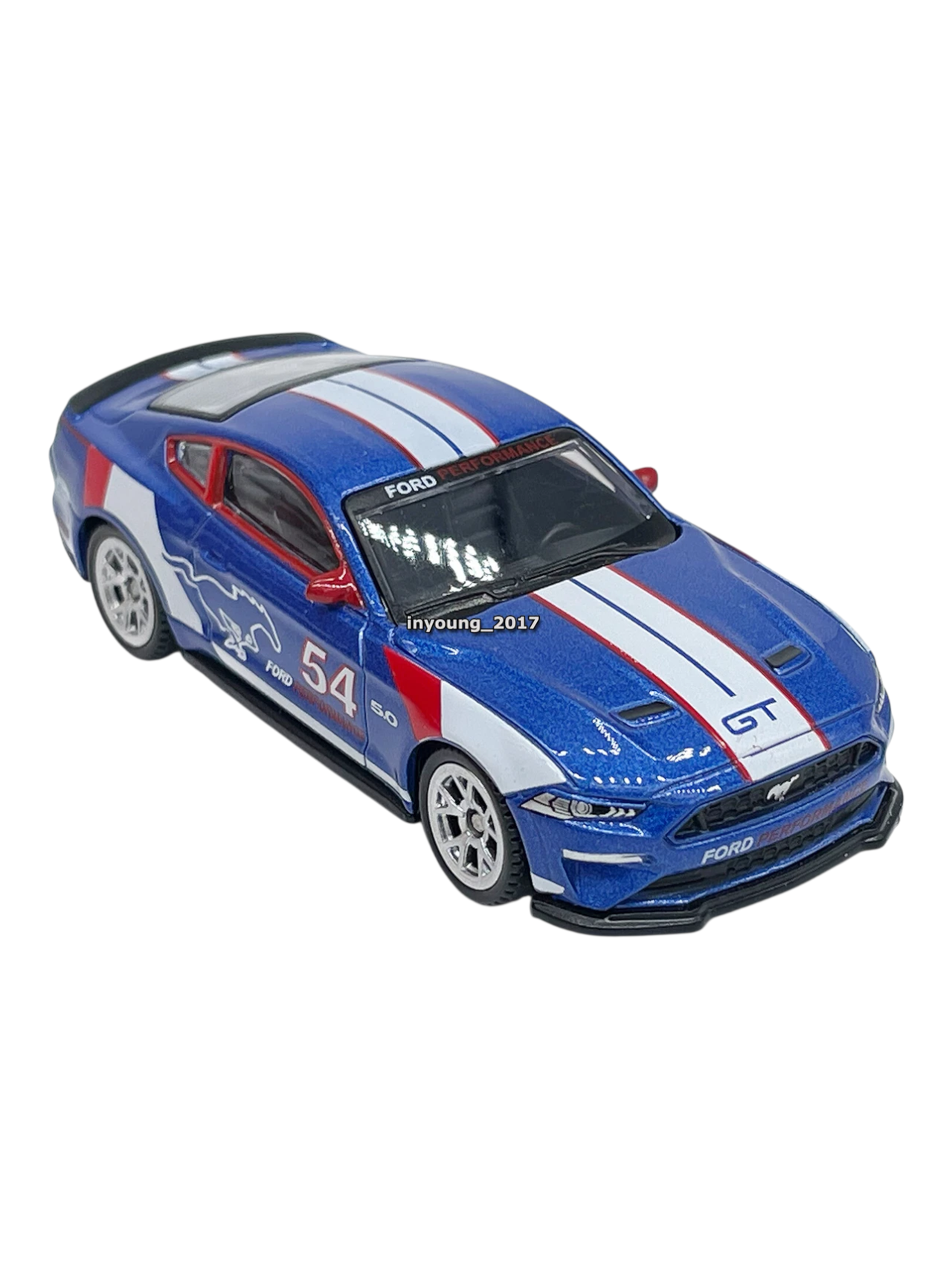 CCA 2018 Ford Mustang GT 1:64 Scale Diecast (With Acrylic Case)