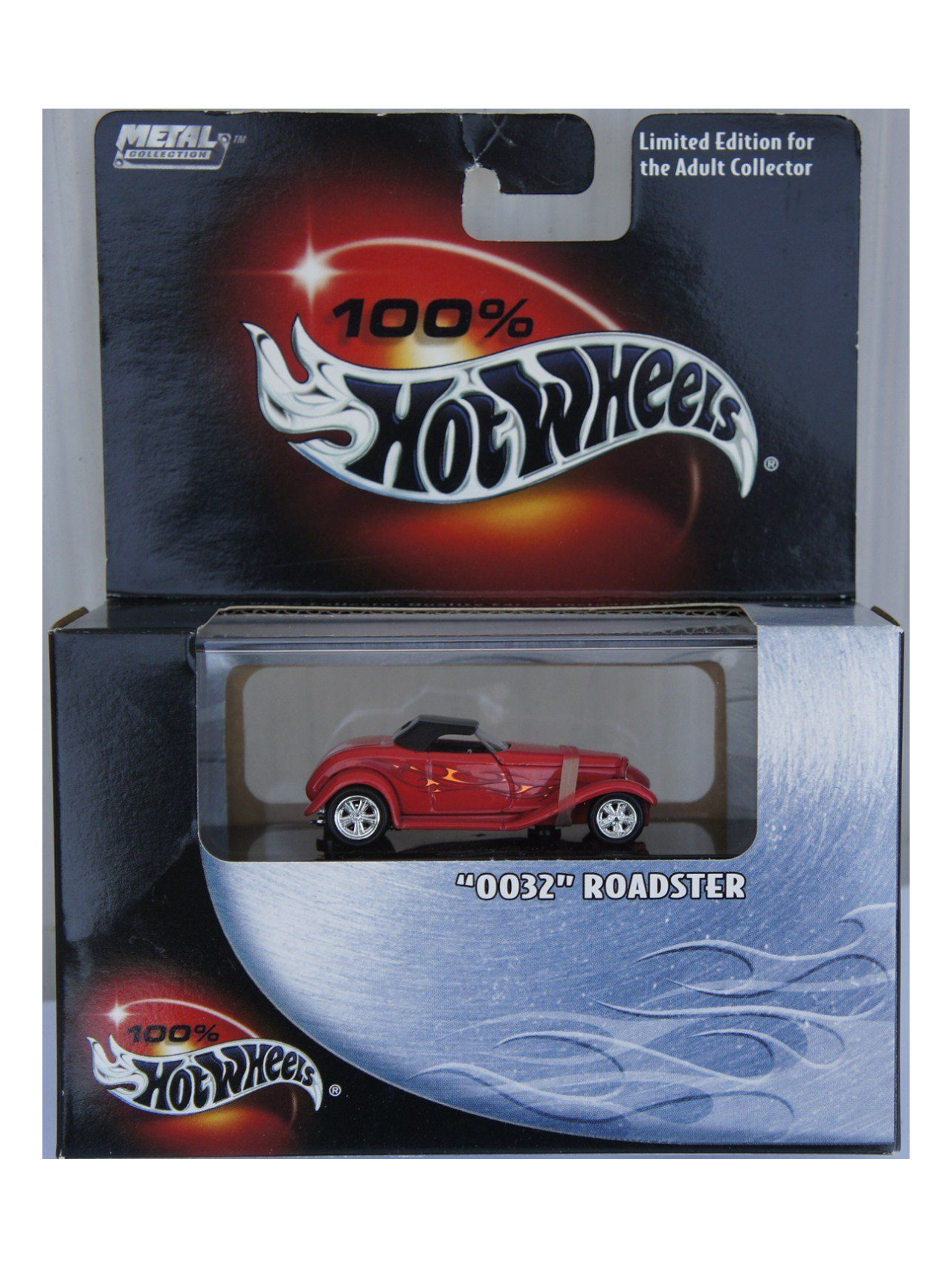 HotWheels 0032 Roadster Multi Piece Collector Quality Car Collector No 25 2003 1:64 Scale (Includes Display Case)