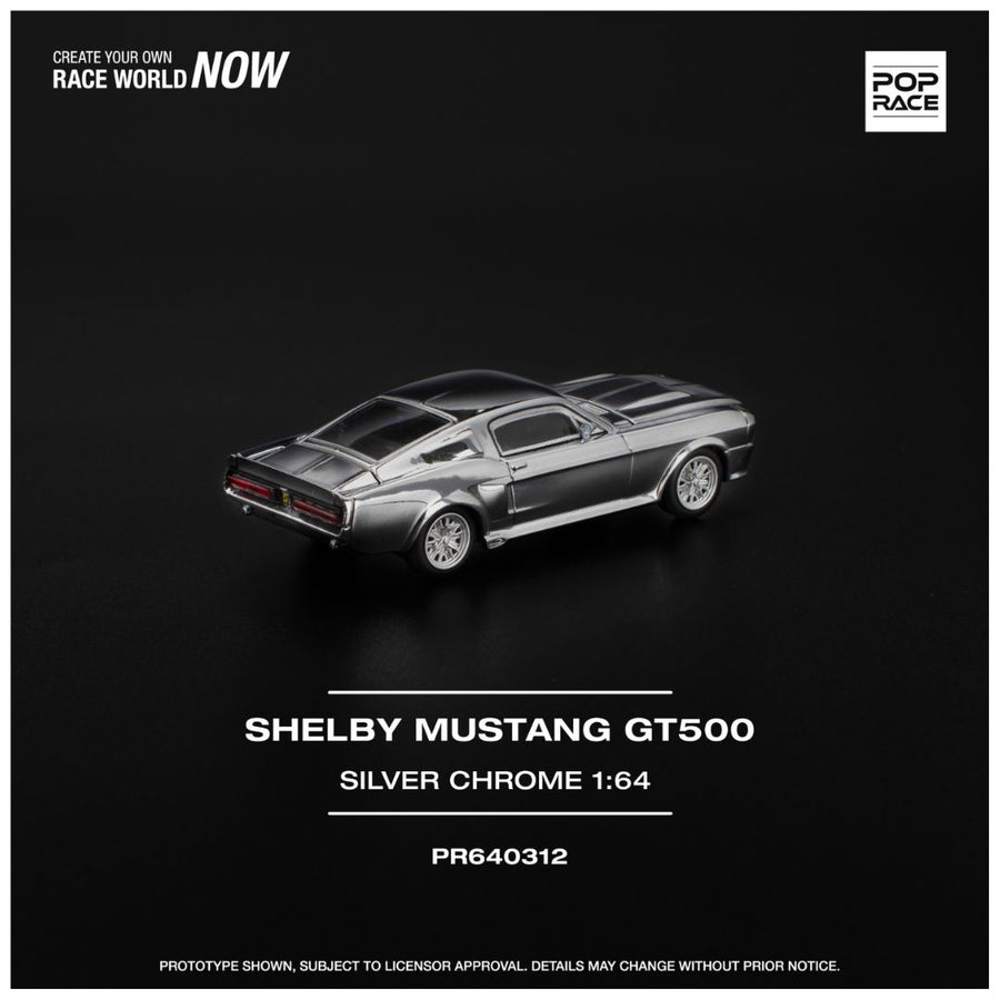 Pop Race PR64-312 Shelby Mustang GT500 1:64 Scale Imported