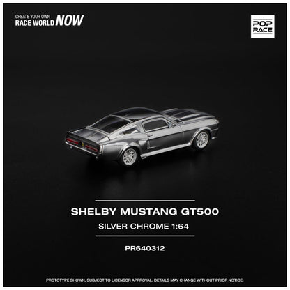 Pop Race PR64-312 Shelby Mustang GT500 1:64 Scale Imported