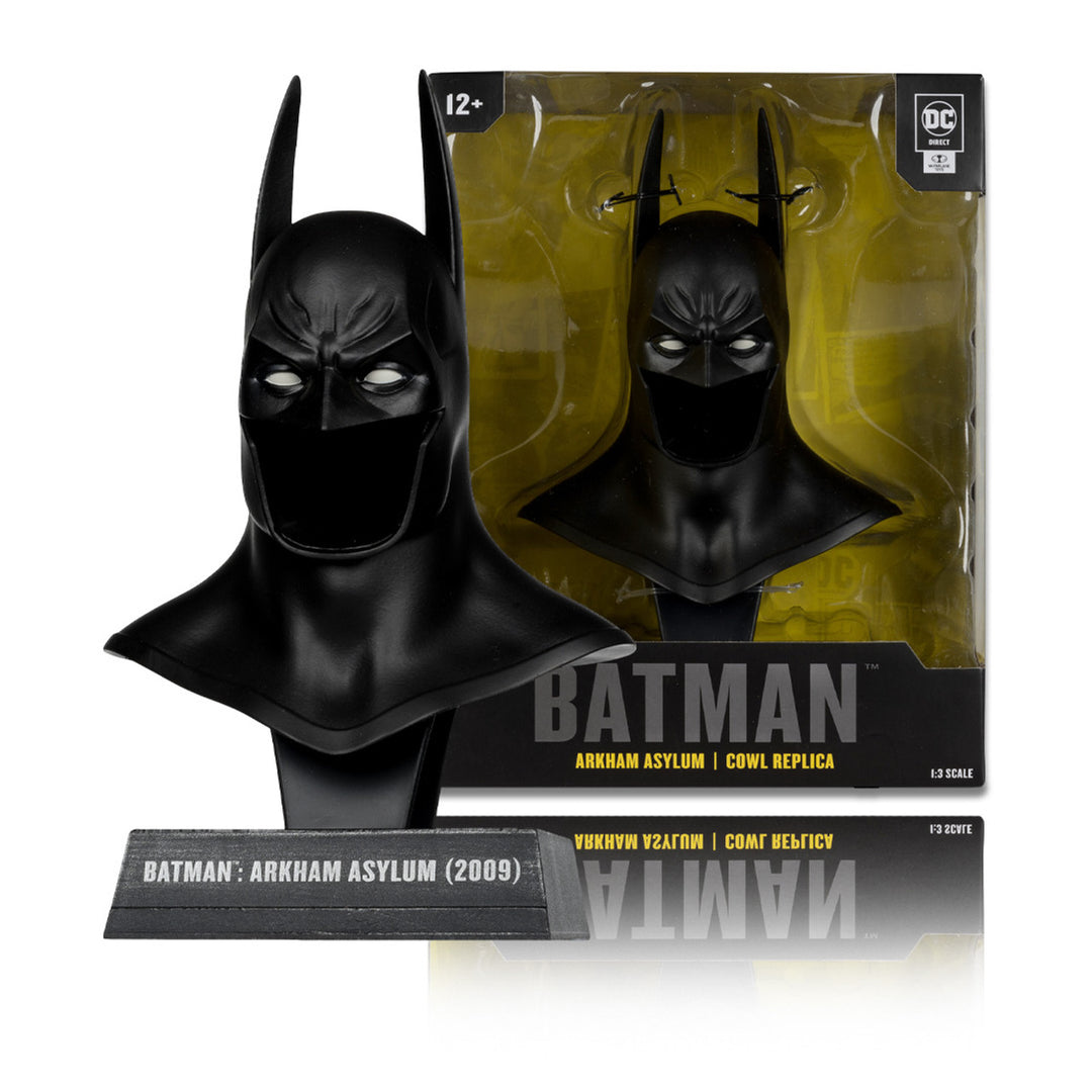 Batman Mcfarlane DC Direct Batman: Arkham Asylum Batman Cowl 1:3 Scale Replica