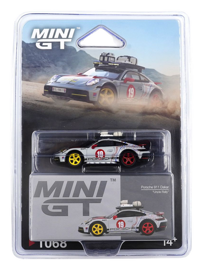 Mini GT Porsche 911 Dakar (Uncle Rally) Code-1068 1:64 Scale
