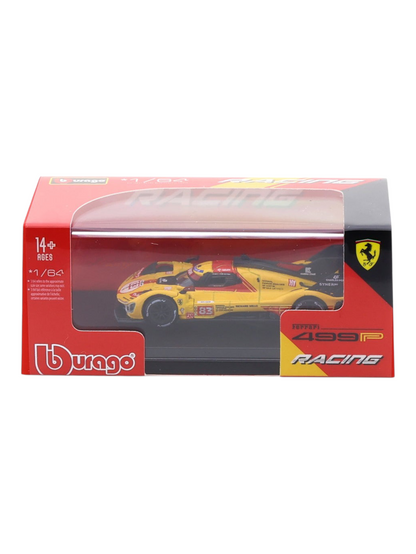Bburago 499P Racing Ferrari No. 83 Imported 1:64 Scale ( with acrylic Case )