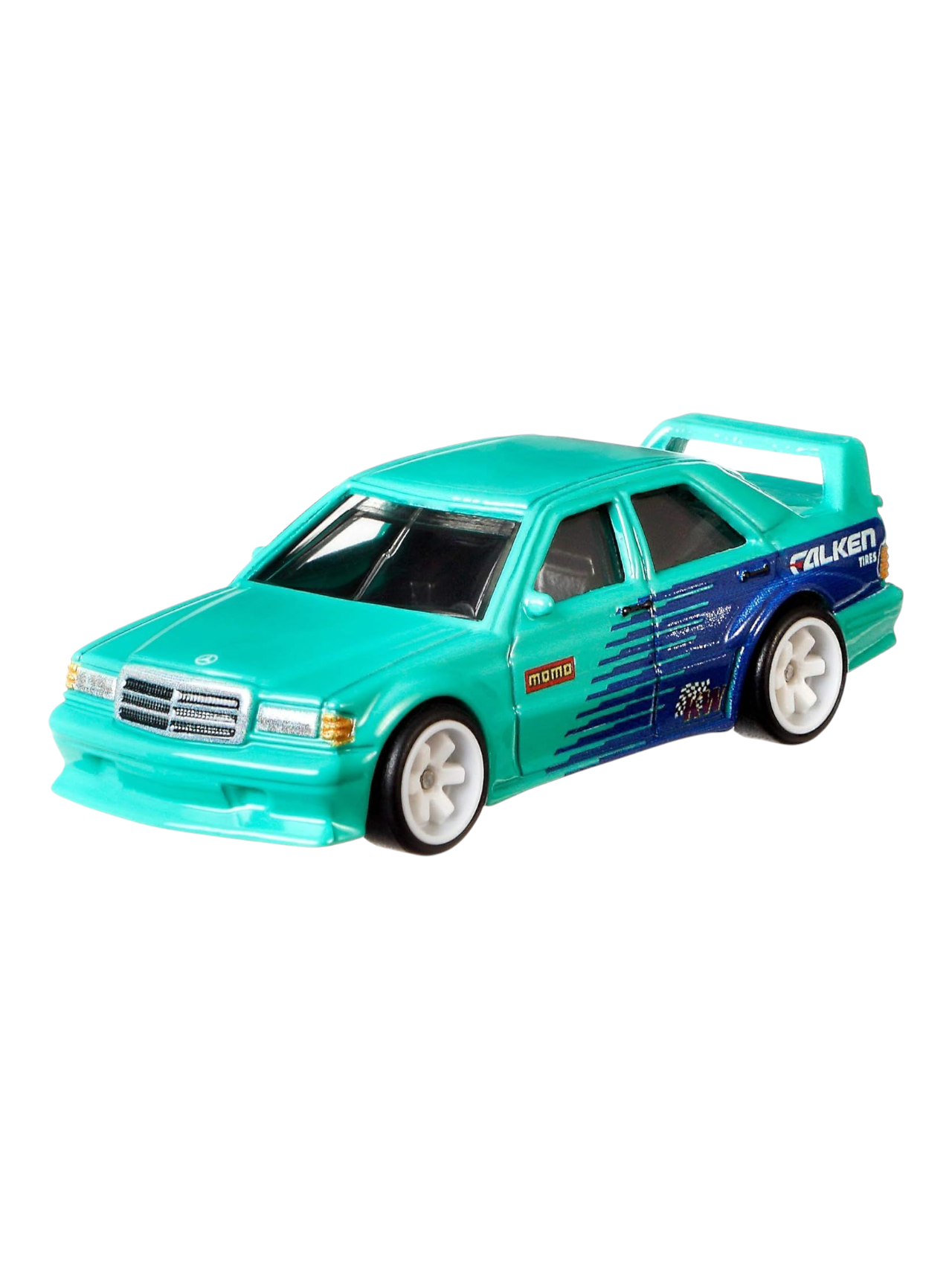 HotWheels Car Culture Team Transport Mercedes-Benz 190E Fleet Flyer Imported Premium 1:64 Scale (With Protector)