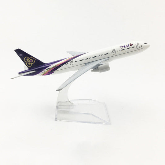 Aircraft Model AIRPLANE THAI AIRWAY AIRBUS Boeing 777 SCALE 16 CM (Code 142)
