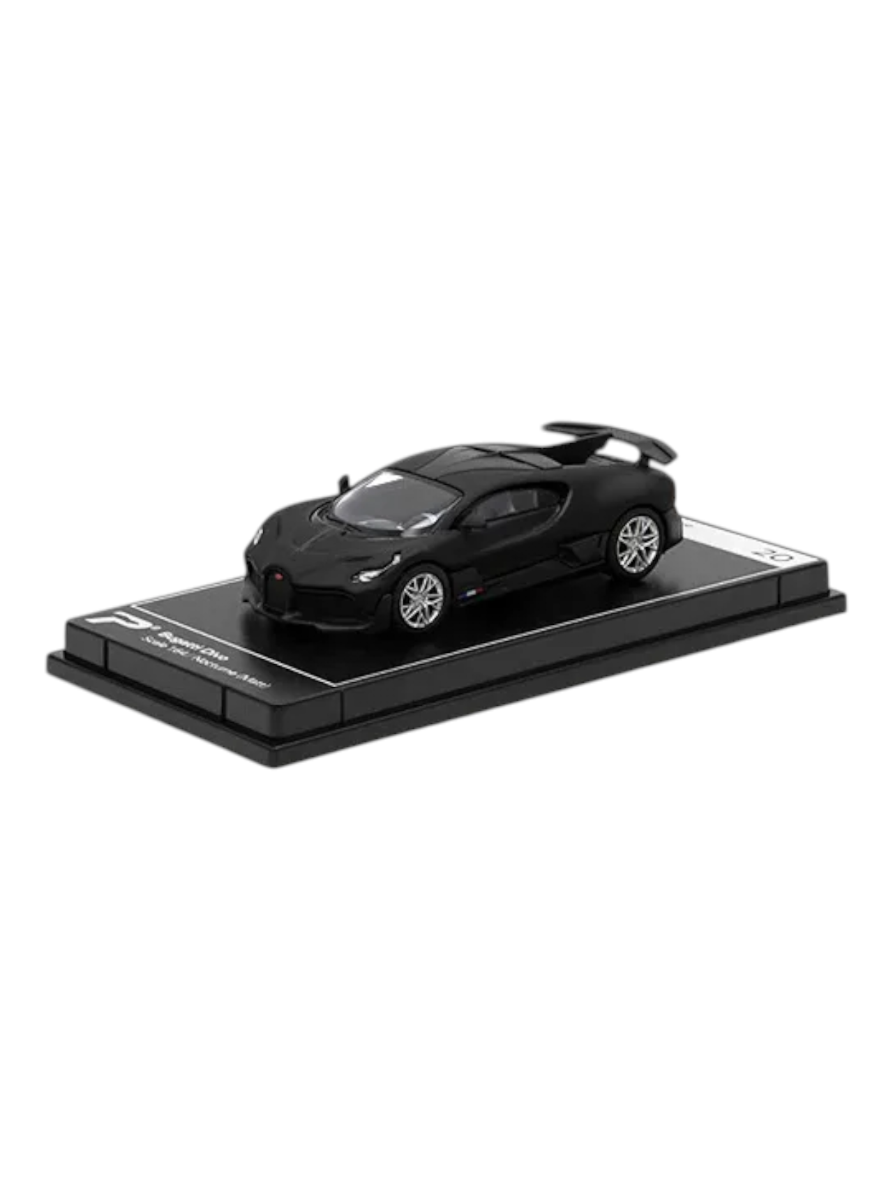 Postercars Hypercar League Collection Bugatti Divo 1:64 Scale / Nocturne ( matt ) No 20