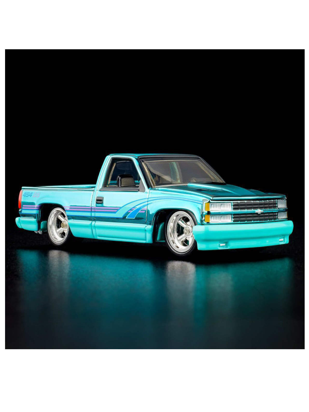 HotWheels 1990 Chevy 454 RLC 1:64 Scale (With Protector)
