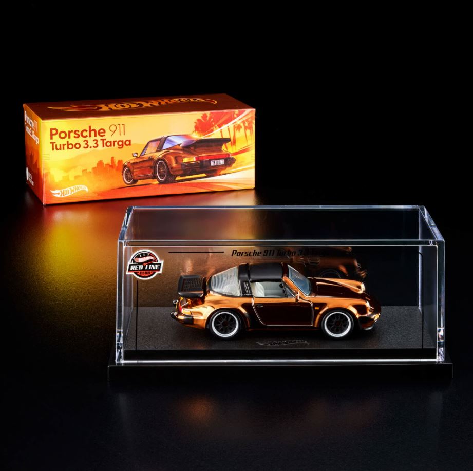HotWheels PORSCHE 911 Turbo 3.3 Targa Imported RLC 1:64 Scale JJY65-9893