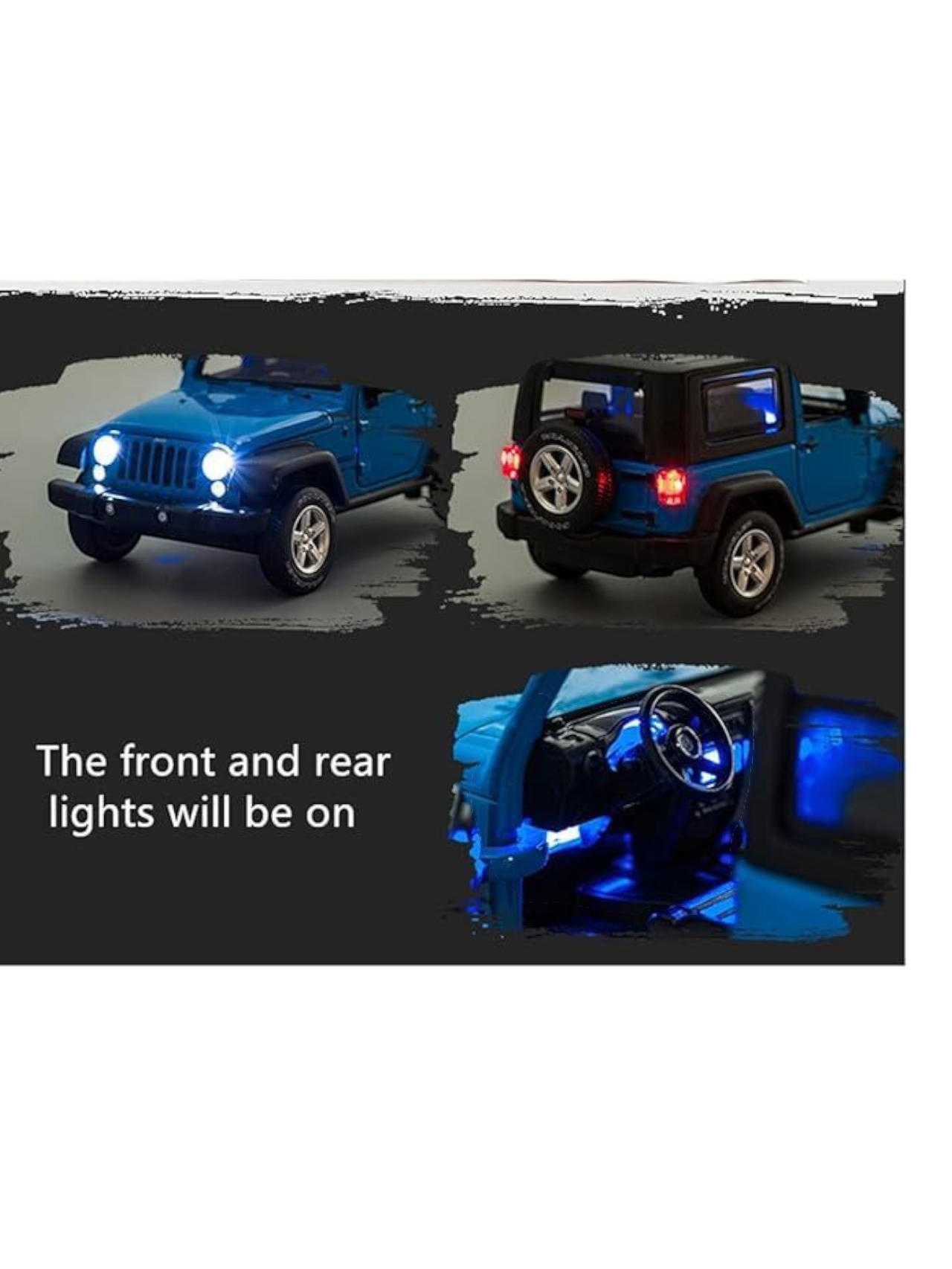 CCA Street Series Jeep Wrangler die-cast model car 1:32