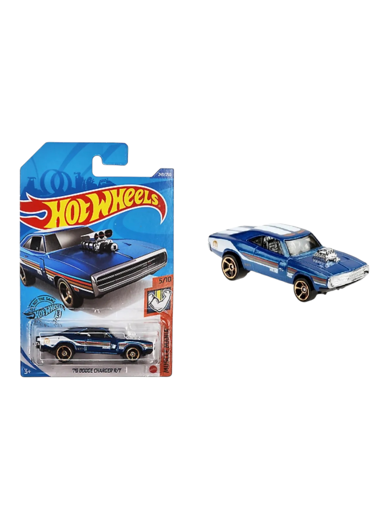 Hotwheels 70 Dodge charger r/t imported mainline 1:64 Scale