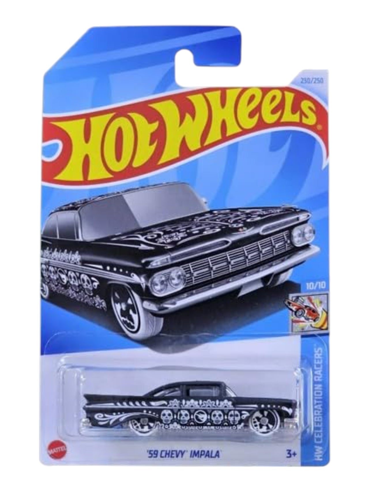 Hotwheels '59 Chevy Impala' ( Treasure hunt )Imported Mainline (with protector) 1:64 Scale