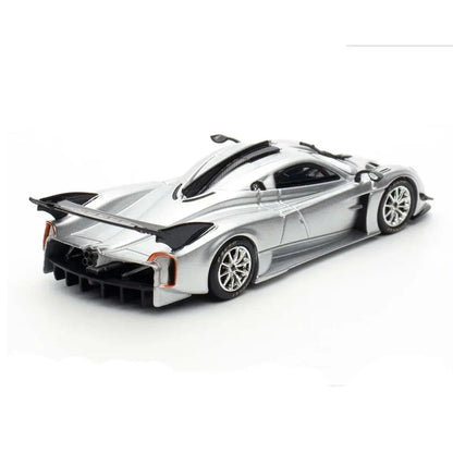 LCD Models Pagani Huayra R Imported 1:64 Scale die-cast Model (code-LCD64028-SI/Silver)
