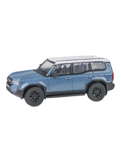 Para64 2024 Land Cruiser 250 Prado Heritage Blue 1:64 Scale Diecast