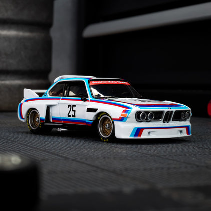HotWheels ELITE 64 1975 BMW 3.0 csl race Imported premium rlc 1:64 Scale (with protector) jcp42