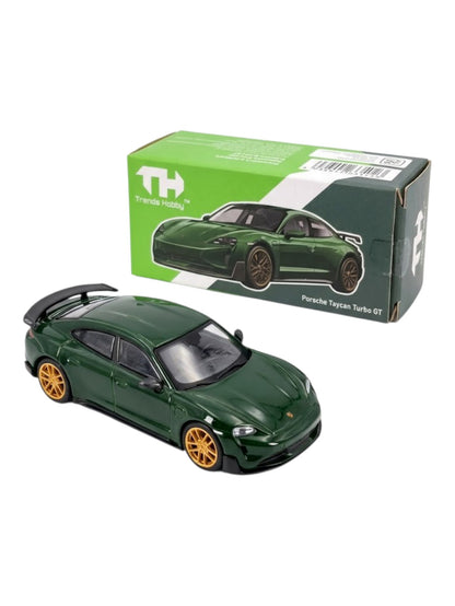 Trends Hobby (No. 106) Porsche Taycan Turbo GT Diecast Model 1:64 Scale