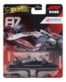 Hotwheels formula 1 (f1) 2025 moneygram haas f1 team no 87 imported premium 1:64 Scale