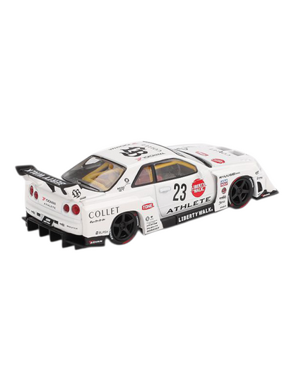Mini GT Nissan LB-ER34 Super Silhouette (Athlete/Collet) Code-1059 1:64 Scale