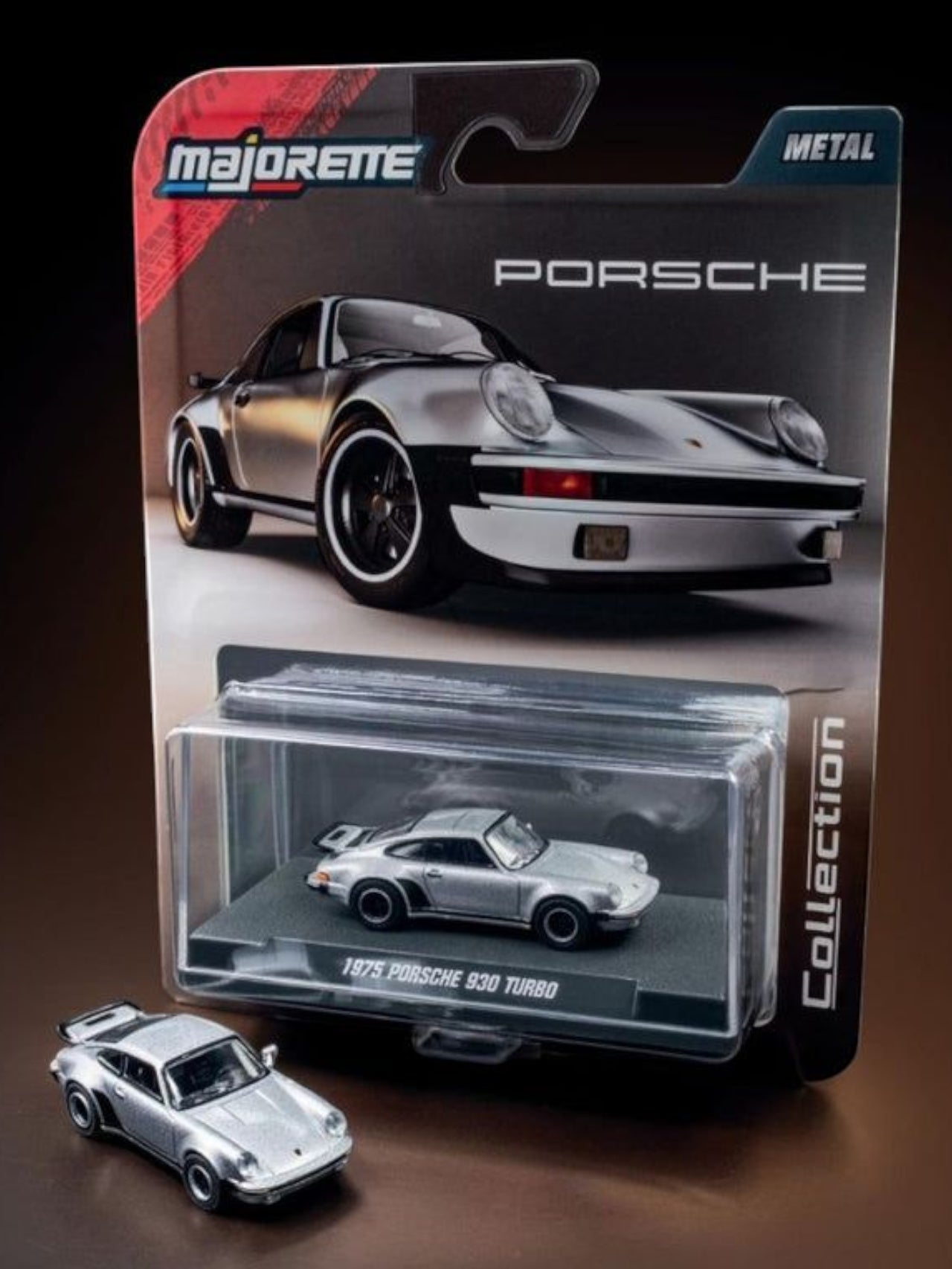 Majorette 1975 porsche 930 turbo collection 1:64 Scale