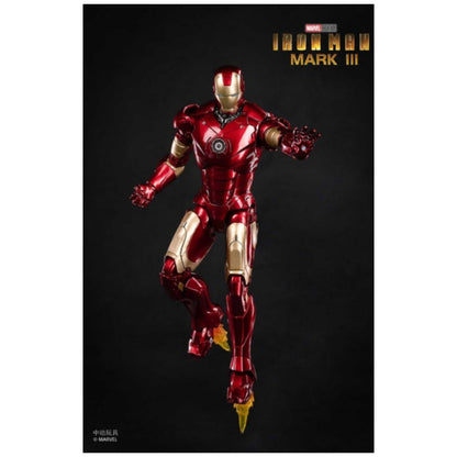Marvel Studio Iron Man Luminous Version MK3 1:10 Scale Collections Action Figure