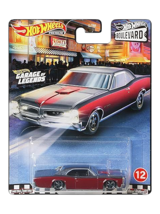 HotWheels 66 Pontiac GTO Imported Premium 1:64 Scale