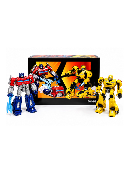 Transformers Optimus Prime & Bumblebee Robot  with Display Box Action Figure DH-03