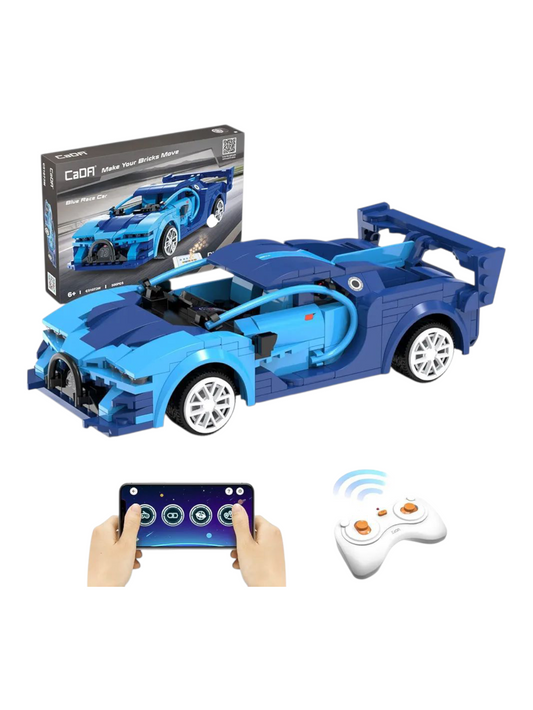 Cada Dual Mode Control Blue Race Car RC (325Pcs)