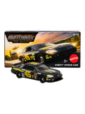 Matchbox Mainline Chevy Stock Car No. 45 Diecast Model Car 1:64 Scale – Black Metal Body Collectible Toy Car