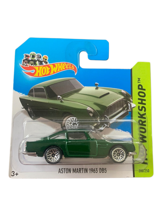 HotWheels ASTON martin 1963 DB5 Imported Mainline 1/64 Scale