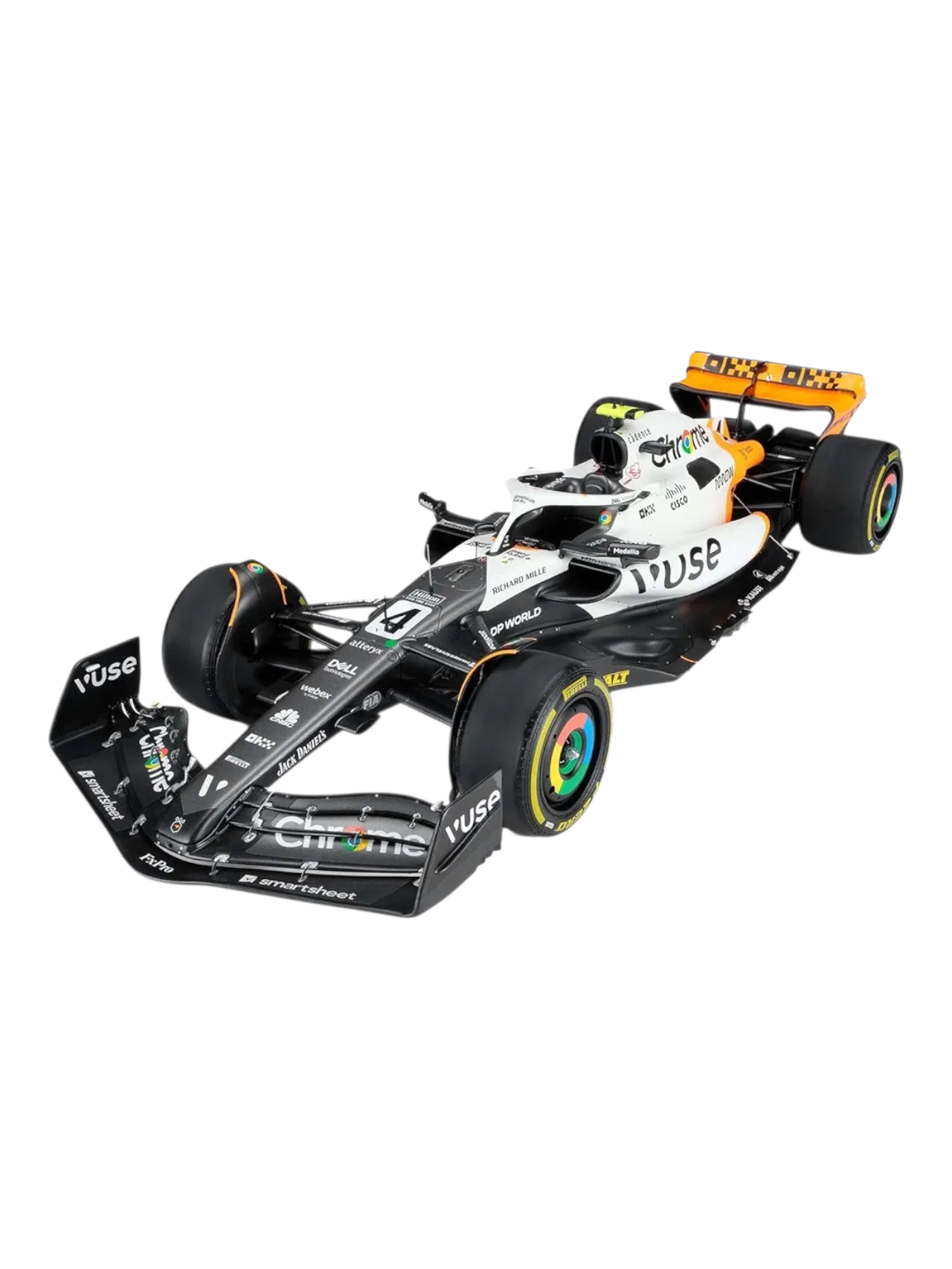 Bburago Formula 1 McLaren (F1) MCL60 2023 monaco gp 1:43 Scale bburago-18-38087