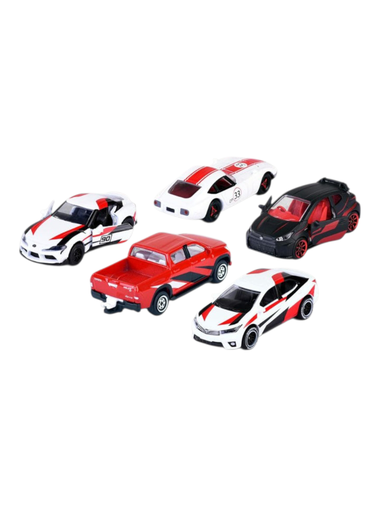 Majorette toyota japan racer opening parts suspension 1:64 Scale 8502105003