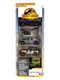 Matchbox Pre-Owned Jurassic World Dominion Terra Travel Squad Pack of 5