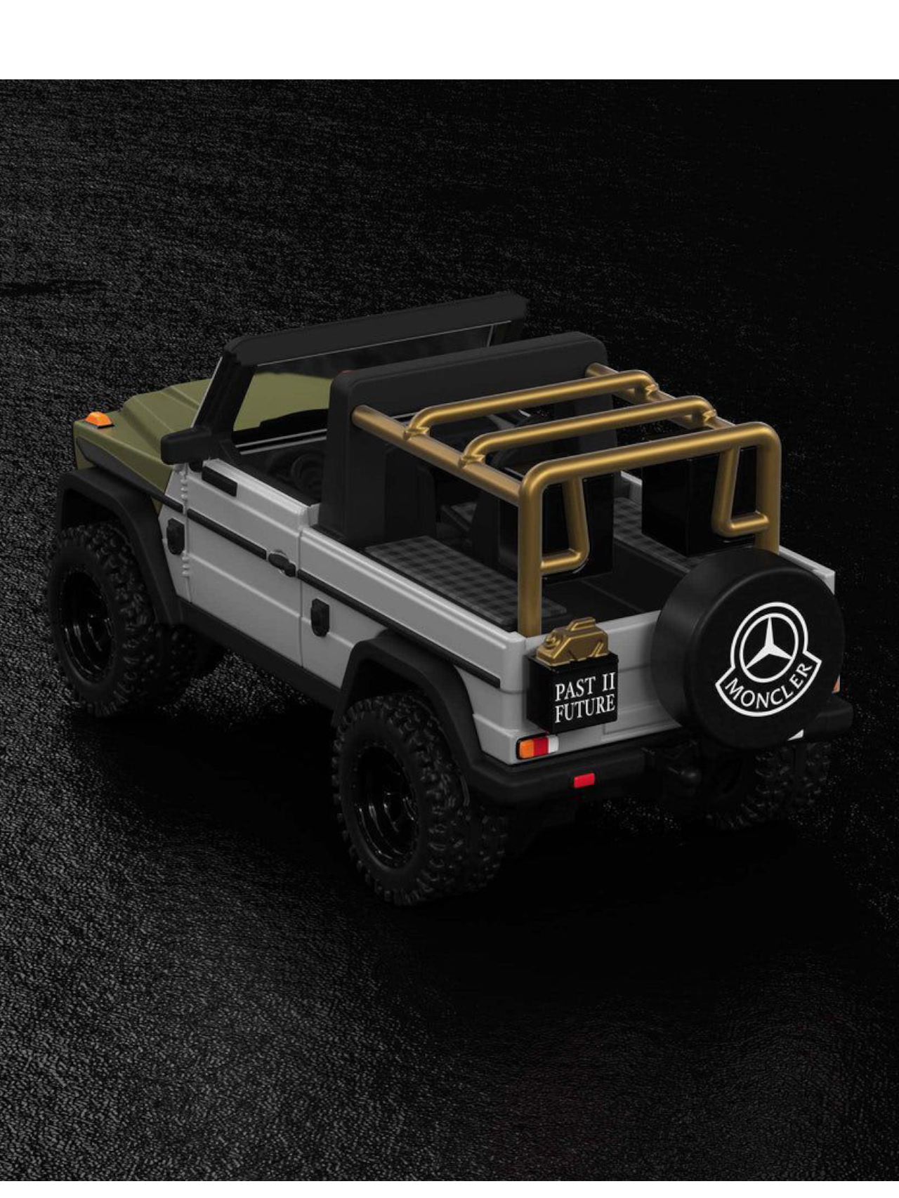 HotWheels x Mercedes-Benz Project G-Class Past II Future Designed by Nigo RLC 1:64 Scale (With Acrylic Case)