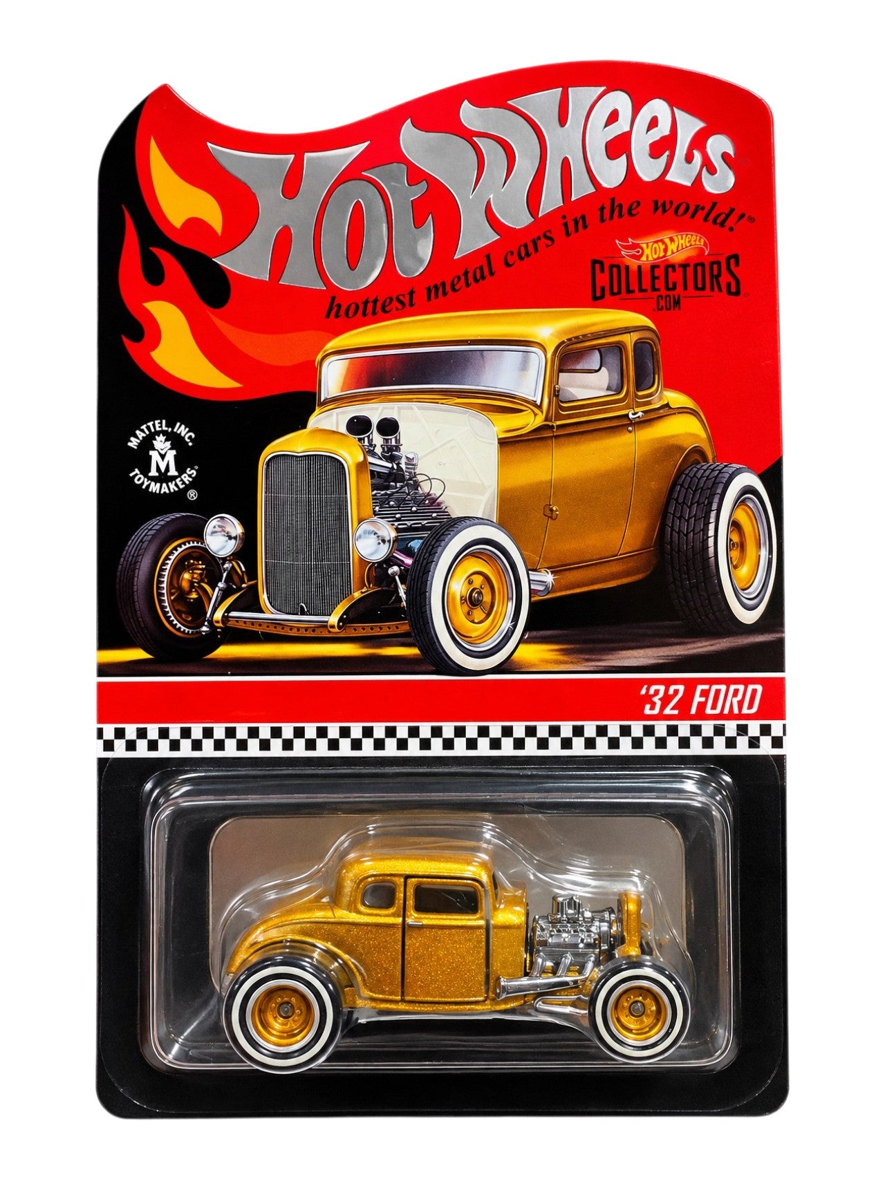Hotwheels '32 Ford Collector Edition Die-Cast Car | Classic Gold