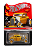 Hotwheels ’32 Ford Collector Edition Die-Cast Car | Classic Gold Hot Rod |Premium RLC Vintage Collectible Limited Edition 11180/17500 1:64 Scale