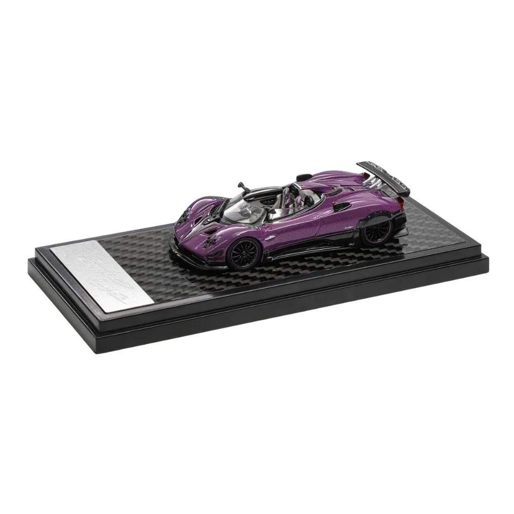 LCD Models Pagani Zonda HP Barchetta Carbon Purple Die-Cast