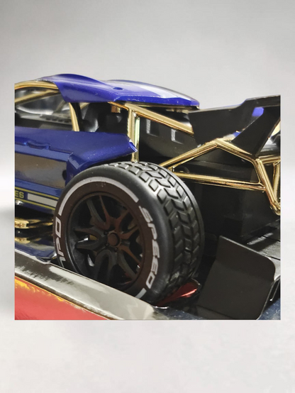 SULONG RC CAR 2.4G Alloy Model Remote Control Car 1:16 Scale Rubber Tires , Rechargeable battery
