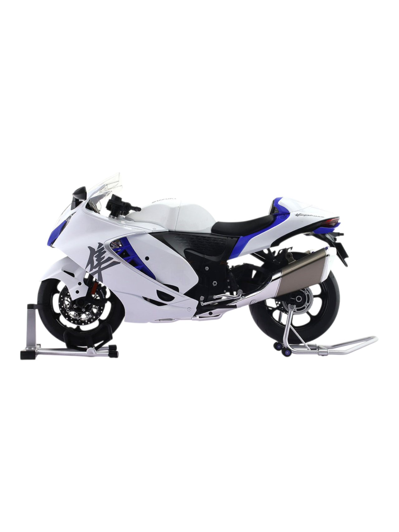 Suzuki Hayabusa GSX 1300R 1:6 Scale light and sound Model bike collectible