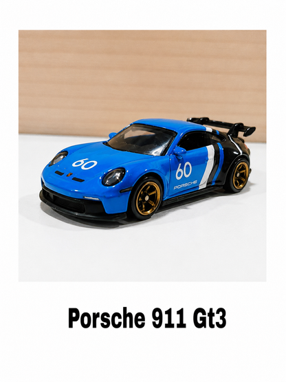 LED Acrylic Storage Case with for 12 Diecast Cars | 32x19x6 cm | 12 Cars Included | Dustproof Compartment Showcase wooden storage case