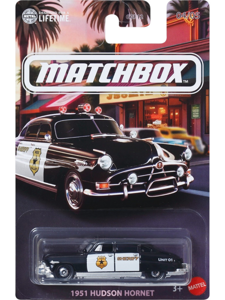Matchbox 1951 Hudson Hornet Imported mainline 1:64 Scale JCG65