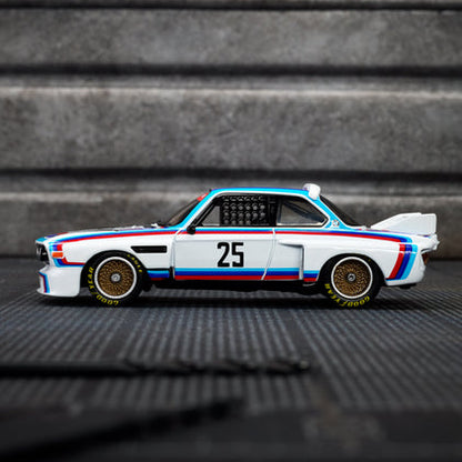 HotWheels ELITE 64 1975 BMW 3.0 csl race Imported premium rlc 1:64 Scale (with protector) jcp42